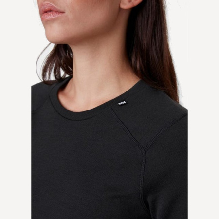 Термобелье верх HH Wmn LIFA Merino Midweight Crew (; XL; Black)